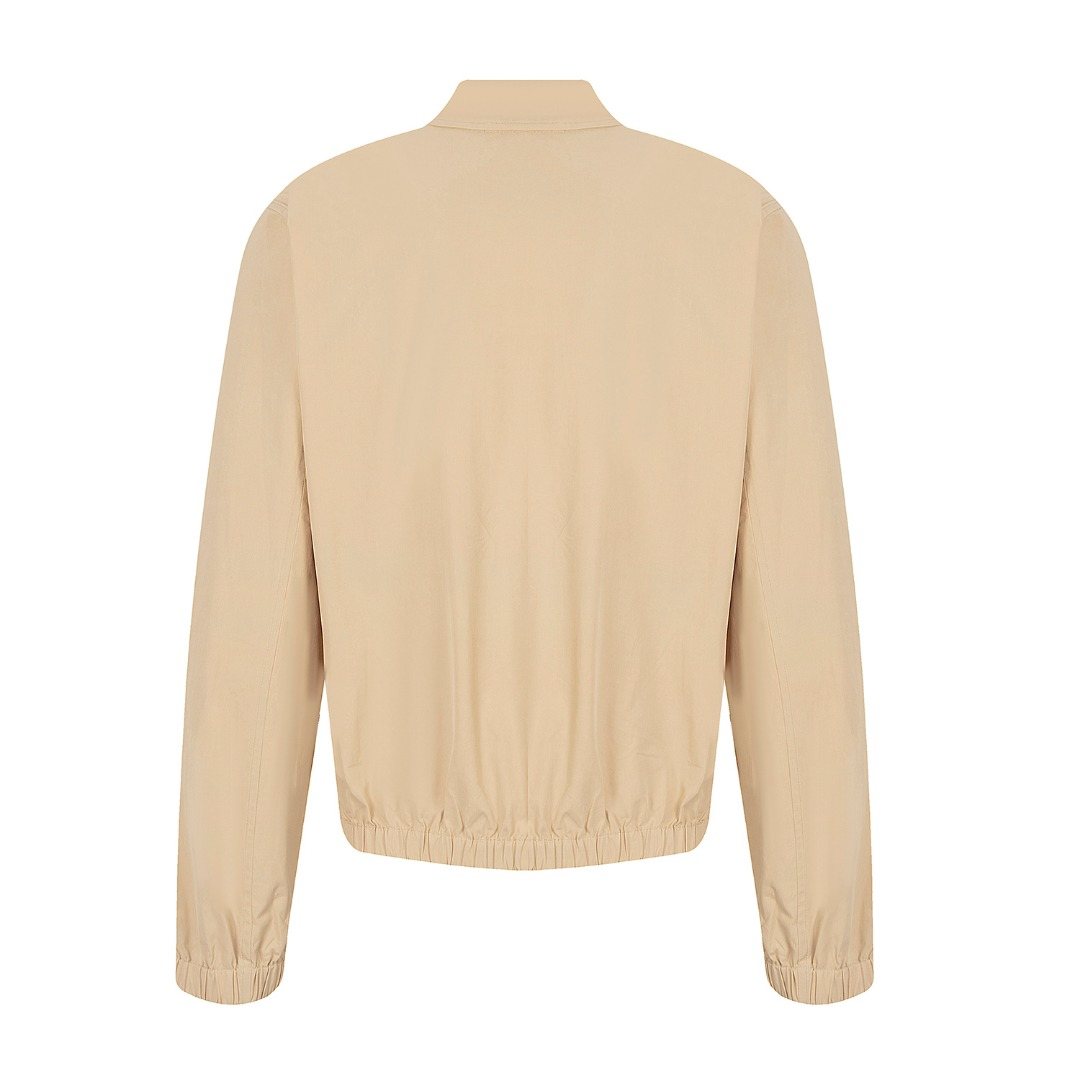 Test2-Ralph Lauren Cotton Zip-Front Coach Jacket — back
