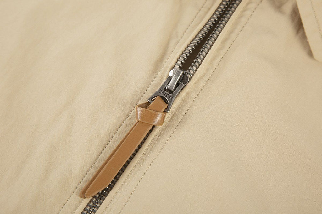 Test2-Ralph Lauren Cotton Zip-Front Coach Jacket — detail
