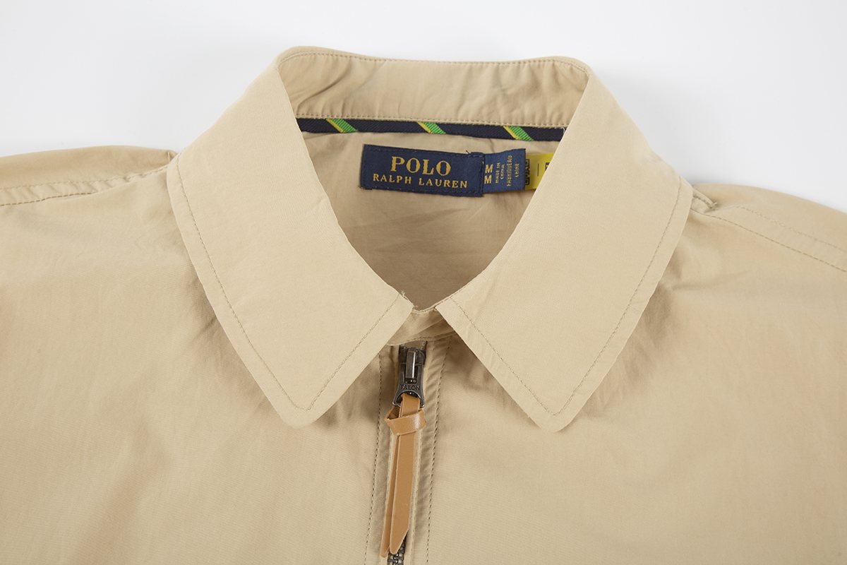 Test2-Ralph Lauren Cotton Zip-Front Coach Jacket — label