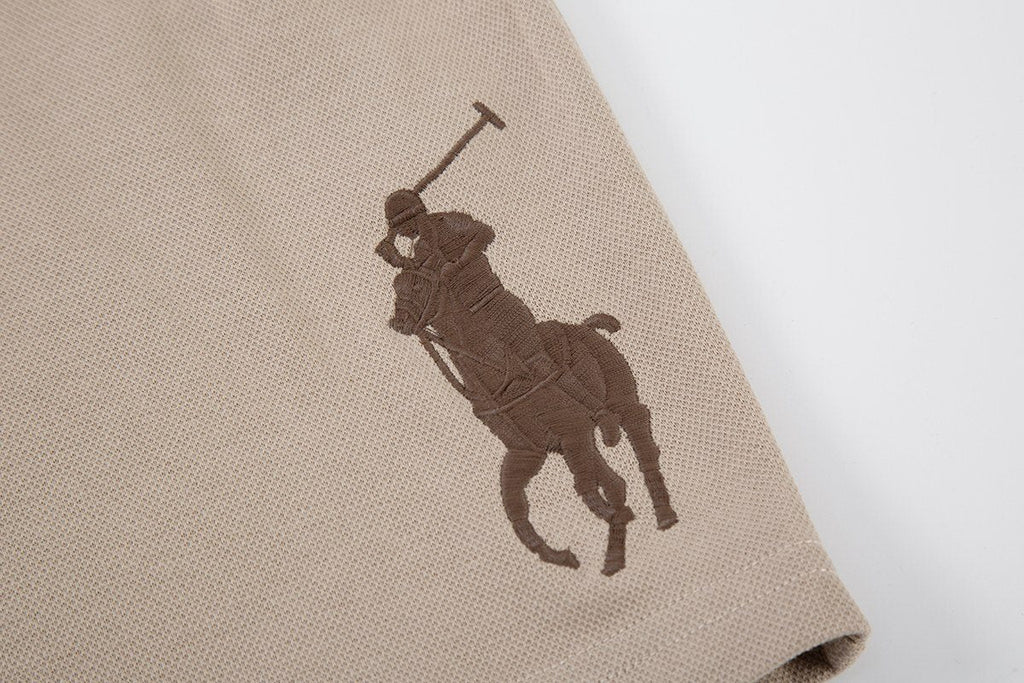 Test2-Ralph Lauren Big Pony Embroidered Drawstring Shorts — detail