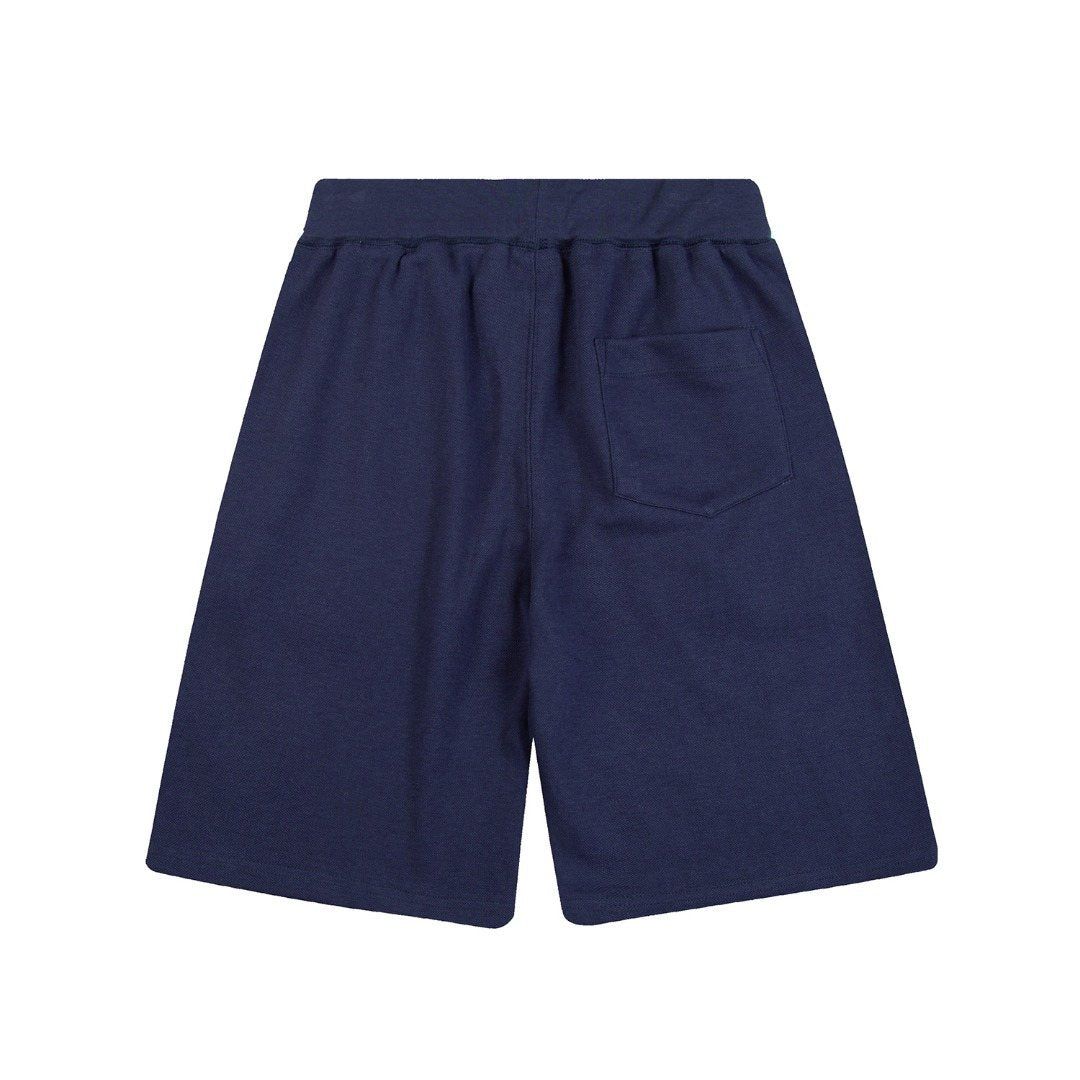 Test2-Ralph Lauren Big Pony Embroidered Drawstring Shorts — back