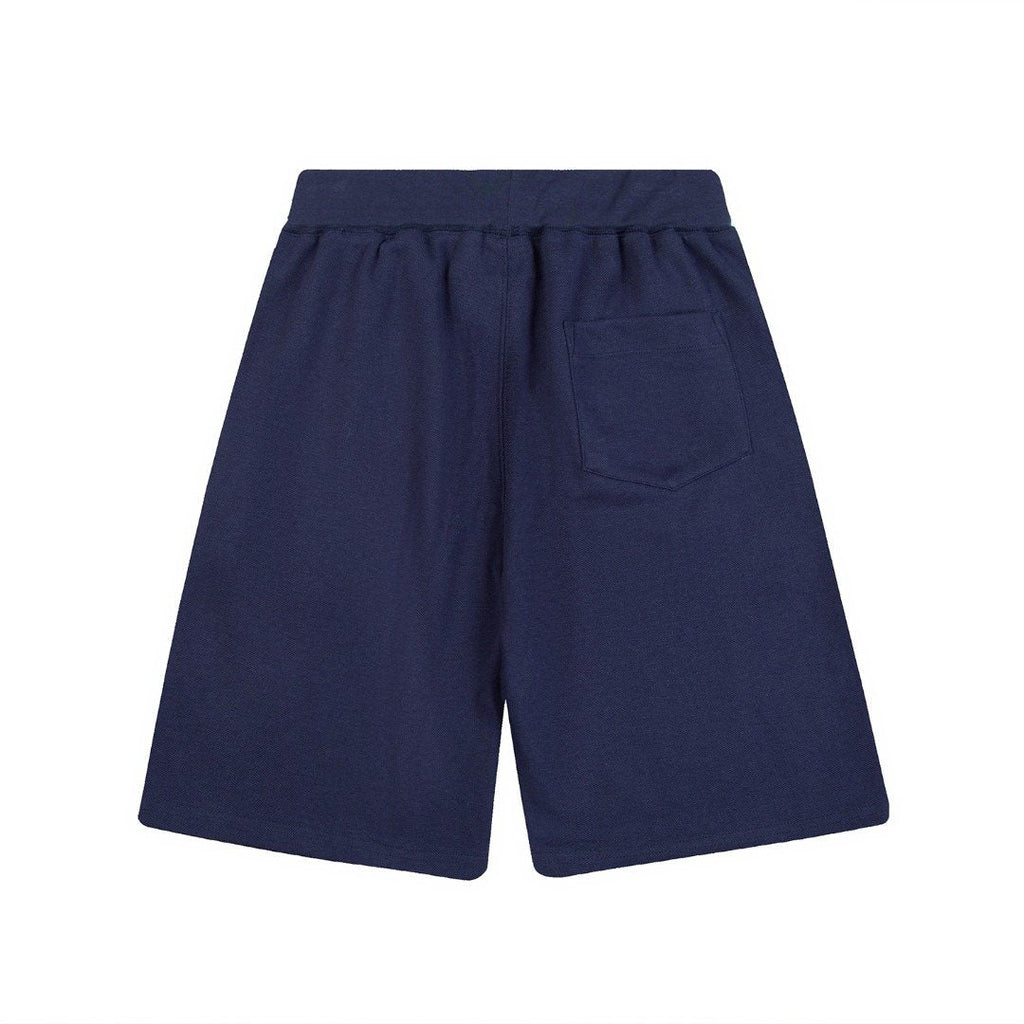 Test2-Ralph Lauren Big Pony Embroidered Drawstring Shorts — back