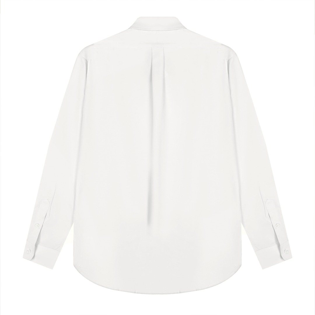 Test2-Ralph Lauren Cotton Oxford Button-Down Shirt — back