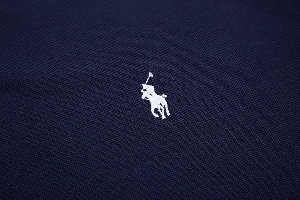 Test2-Ralph Lauren Contrast-Trim Piqué Crewneck T-Shirt — detail