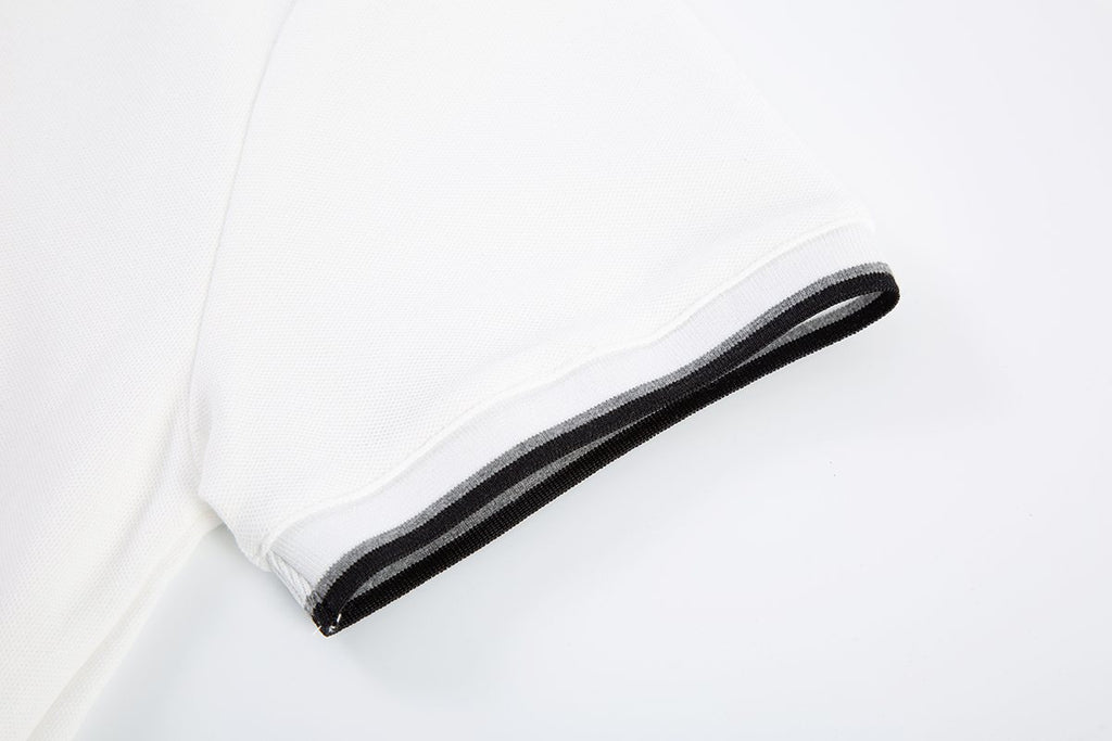 Test2-Ralph Lauren Contrast-Trim Piqué Crewneck T-Shirt — detail
